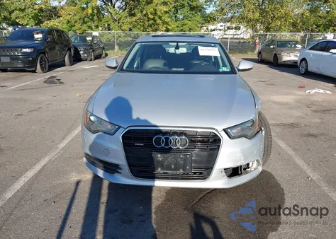 2012 Audi A6 3.0 Premium из США, поврежденный, VIN WAUGGAFC5CN109060